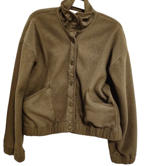 Abercrombie & Fitch Jacket Women's Size XS Army Green - Picture 7 of 9